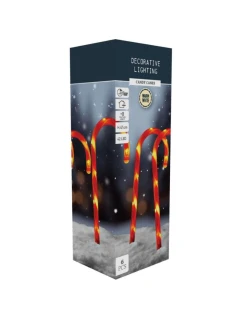 VONKAJŠIE OSVETLENIE CUKRÍKY SADA 6KS