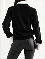 Sweter IR SW model 22550362 czarny - FPrice Sweter IR SW model 22550362 czarny - FPrice