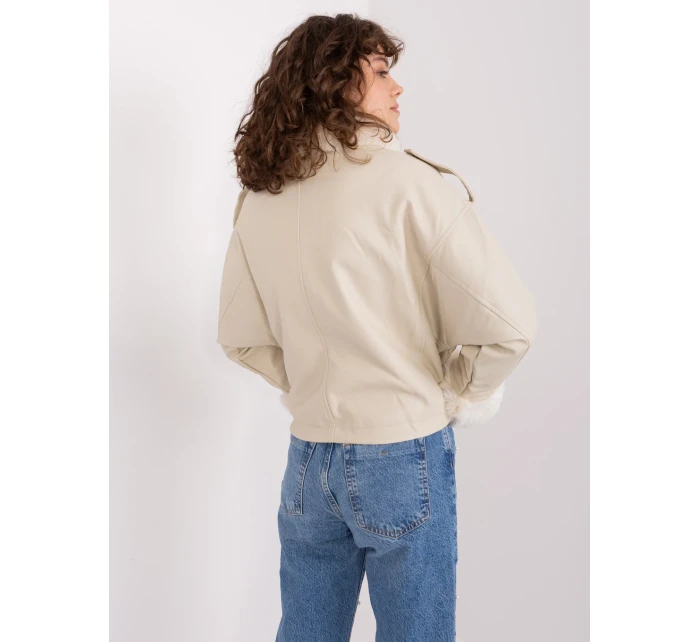 Kurtka NM KR jasny beżowy model 19011859 - FPrice Kurtka NM KR jasny beżowy model 19011859 - FPrice