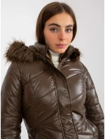Dámská bunda NM KR H  tmavě hnědá model 17764050 - FPrice