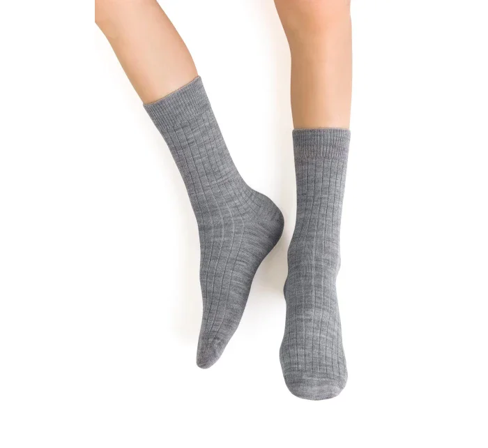 Dětské žebrované ponožky model 18873091 Merino Wool 2634 - Steven
