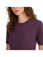 Dámske tričko 4F F2971 tmavo fialové 4FWAW25TTSHF2971 50S Dámske tričko 4F F2971 tmavo fialové 4FWAW25TTSHF2971 50S