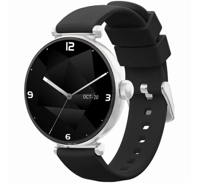 Chytré hodinky Silver Rose Gold Black 2 Strap model 21807439 - Gravity Chytré hodinky Silver Rose Gold Black 2 Strap model 21807439 - Gravity