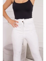 Nohavice Edge ecru