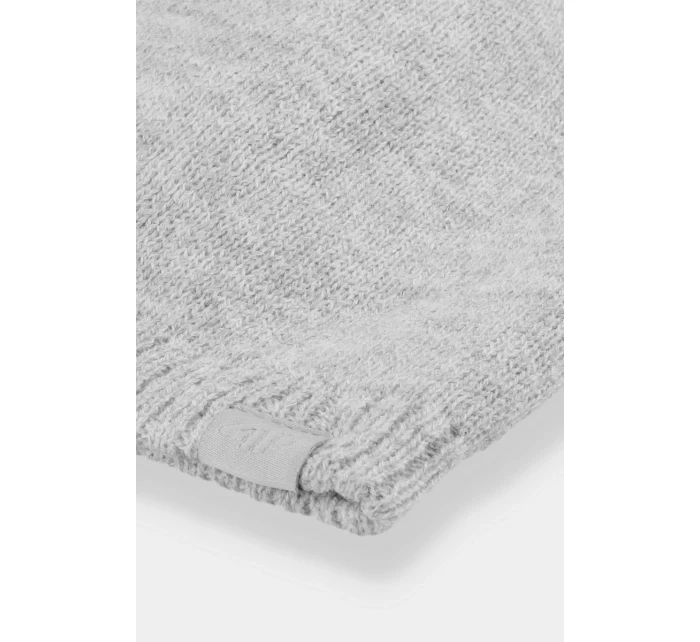 Czapka Zimowa Damska 4F 4FAW23ACAPF285-27M Szara Czapka Zimowa Damska 4F 4FAW23ACAPF285-27M Szara