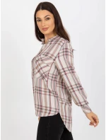 Blúzka D70039Z11082A svetlo béžová