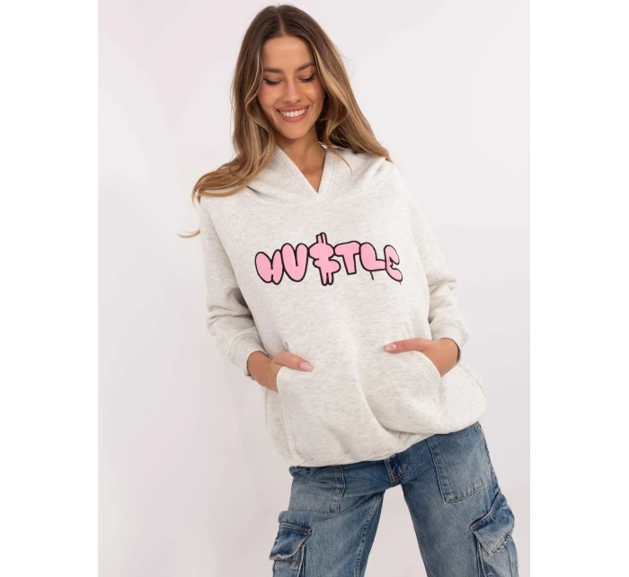 Mikina EM BL model 20811670 světle šedá - FPrice Mikina EM BL model 20811670 světle šedá - FPrice