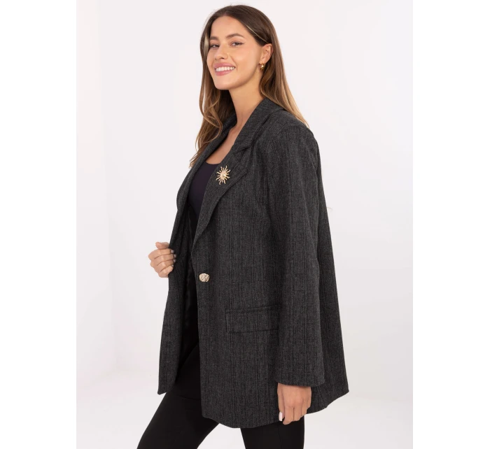 IT MA bunda FL8315.02P grafitová