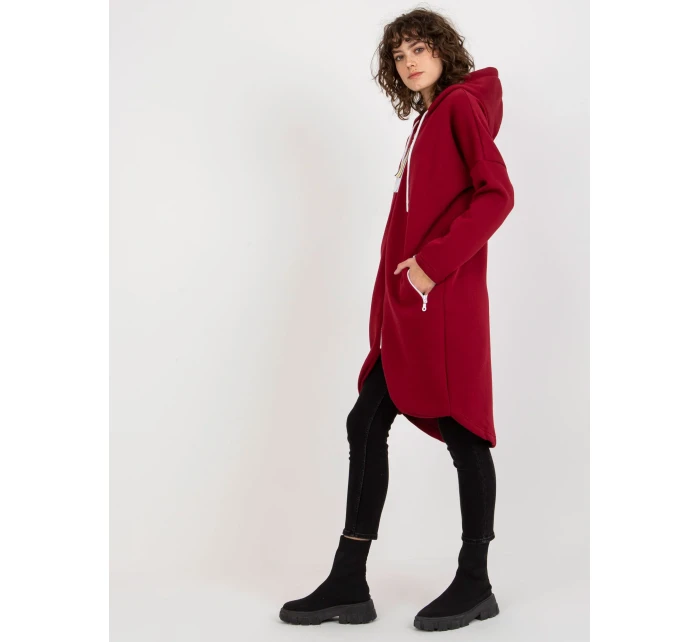 Mikina RV BL 4742.20P bordová Mikina RV BL 4742.20P bordová