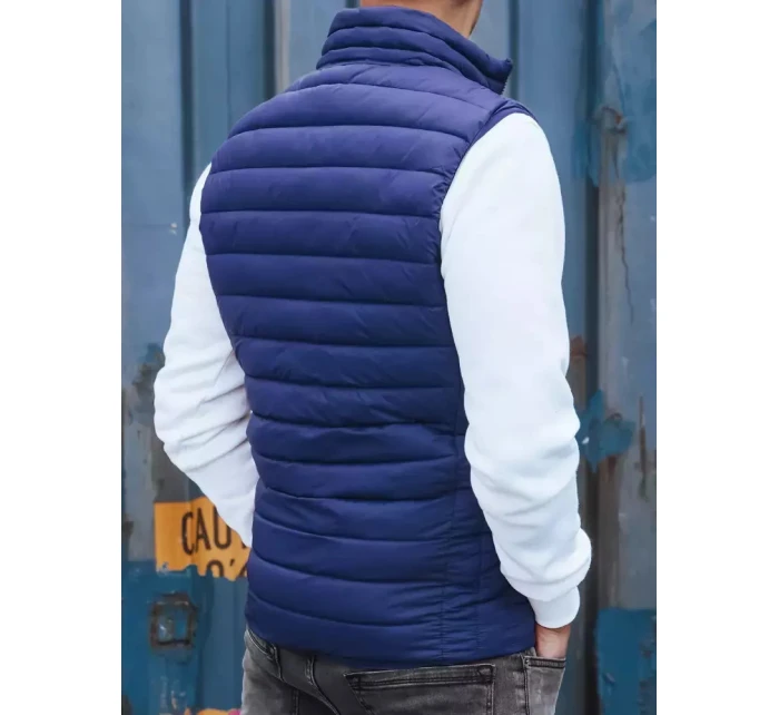 Pánská tmavě modrá vesta Dstreet model 21965234 - FashionStreet