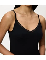 Feel Of Cotton Spaghetti Top - BLACK - TRIUMPH BLACK - TRIUMPH Feel Of Cotton Spaghetti Top - BLACK - TRIUMPH BLACK - TRIUMPH