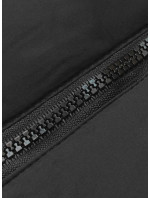 Čierna bunda typu "puffer" pre prechodné obdobie (5M3115-392)