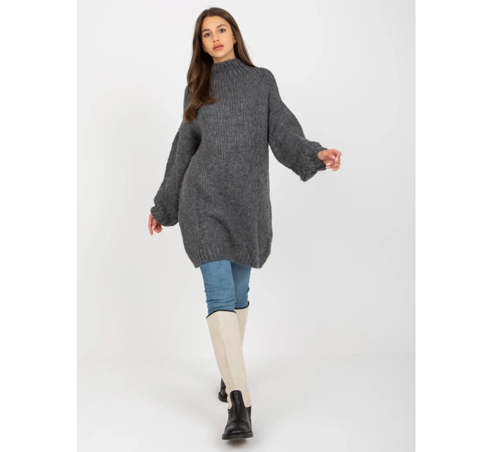 Dámsky sveter LC SW 3018.97P tmavo šedý