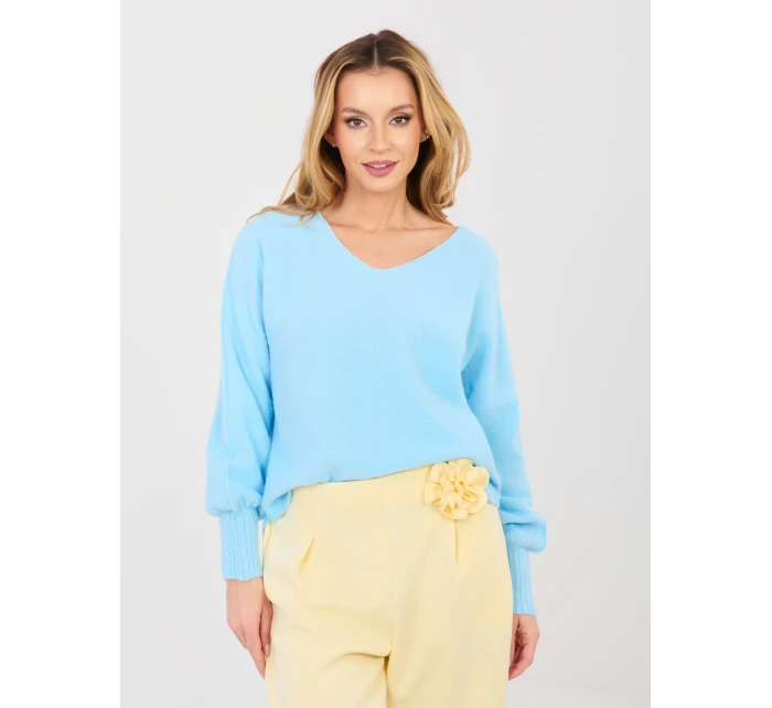 Jumper MI SW 2201.16P svetlo modrý Jumper MI SW 2201.16P svetlo modrý