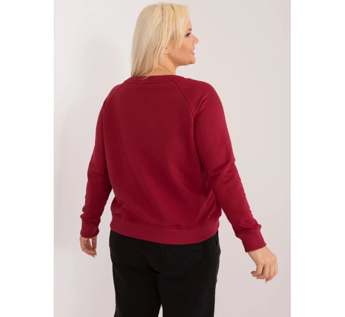 Mikina RV BL 6326.02X gaštanová