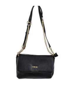 Crossbody kabelka so zlatým reťazcom Big Star OO574048 Black