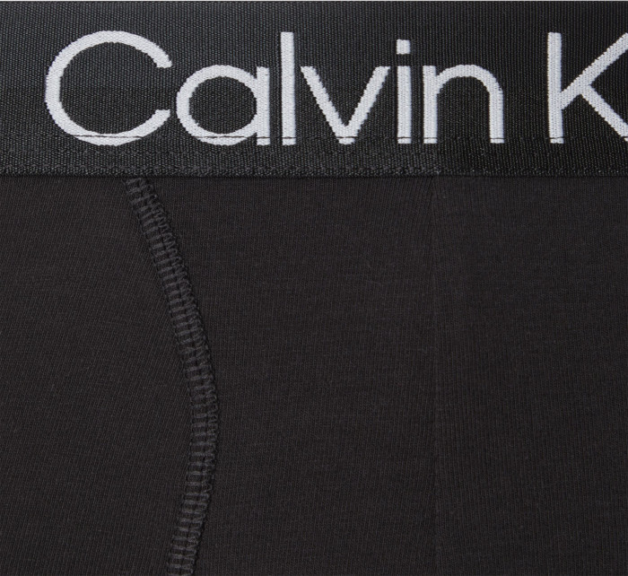 Pánske trenírky 3 Pack Trunks Modern Structure 000NB2970AUW5 biela/čierna/sivá - Calvin Klein