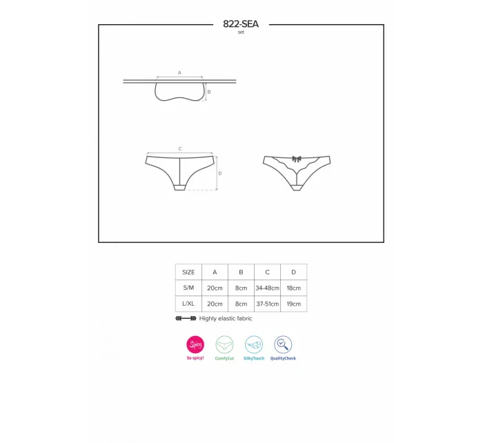 Komplet 822-SEA - Obsessive
