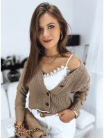 dámský svetr béžový Dstreet model 21967012 - FashionStreet