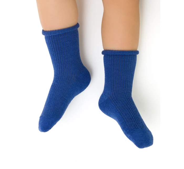 Dětské žebrované ponožky Merino Wool model 18873068 - Steven Dětské žebrované ponožky Merino Wool model 18873068 - Steven