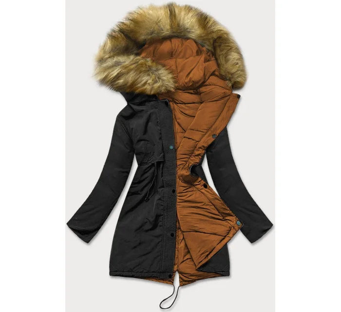 DWUSTRONNA ZIMOWA KURTKA DAMSKA model 21243360 - LHD