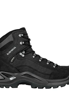 Topánky Renegade GTX Mid – tmavočierne – UK 9 (43,5) LOWA