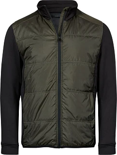 TJ Pánská hybridní strečová bunda 18. deep green/black model 22498711 - Tee Jays