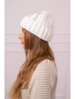 Dámská čepice Selena model 18752225 bílá - K-Fashion