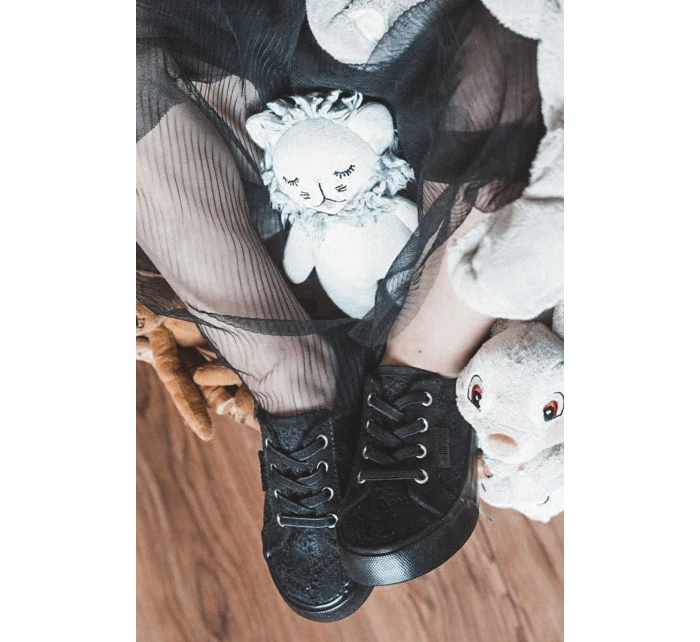 Trampki Ażurowe Big Star JJ374133 Czarne