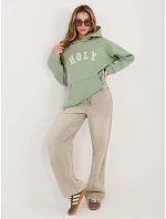 Bluza RV BL model 22089421 pistacjowy - FPrice Bluza RV BL model 22089421 pistacjowy - FPrice