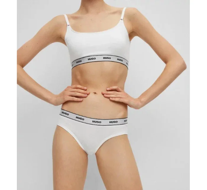 Dámske nohavičky 3ks 50469657 100 biela Hugo Boss