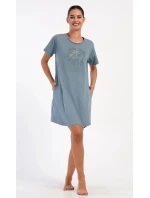 Domácí šaty s krátkým rukávem model 21129969 - Vienetta