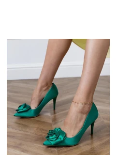 Dámske lodičky na podpätku FB-302 Green - Lovit