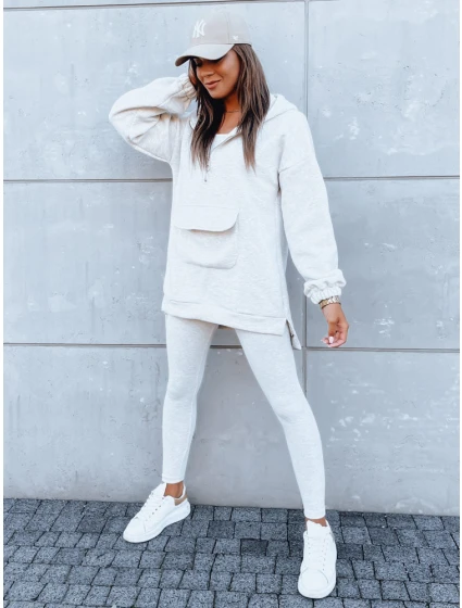 Dámská tepláková souprava světle šedá Dstreet model 21970744 - FashionStreet