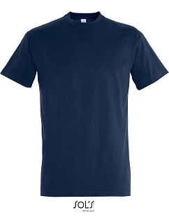 Tričko SOL'S Imperial z hrubej bavlny 25.1500, farba french navy