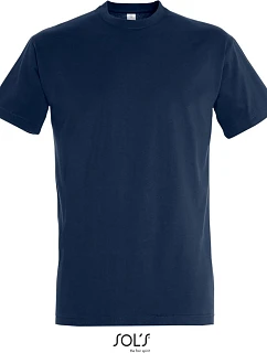 Tričko SOL'S Imperial z hrubej bavlny 25.1500, farba french navy