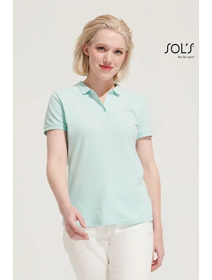 SOL'S Planet Women Dámské piqué polo z bio bavlny model 22523055 red