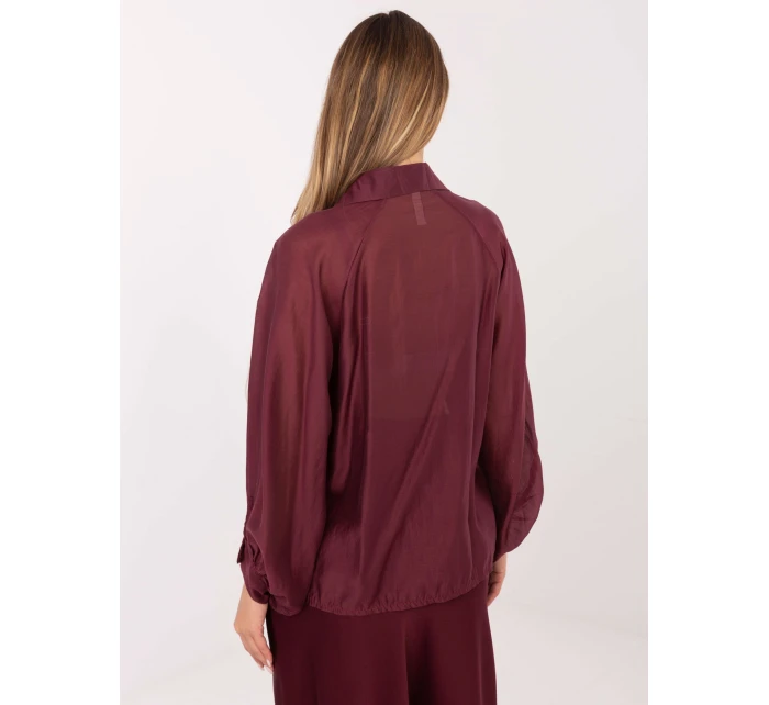Koszula IT KS model 21782512 bordowy - FPrice