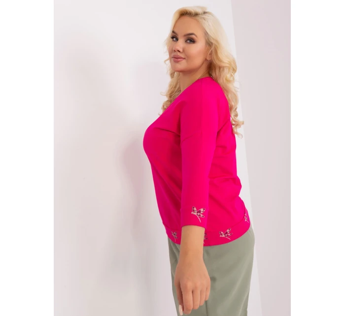 Blúzka RV BZ 9135.47 fuchsií Blúzka RV BZ 9135.47 fuchsií