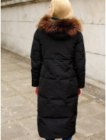 Kabát model 17950485 Černá barva - PERSO