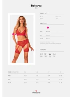 Vášnivá podprsenka Belovya bra - Obsessive