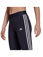 Dámske legíny Essentials 3S W H07771 Black and White - Adidas