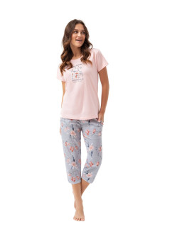 Dámske pyžamo 641 ružové - Luna