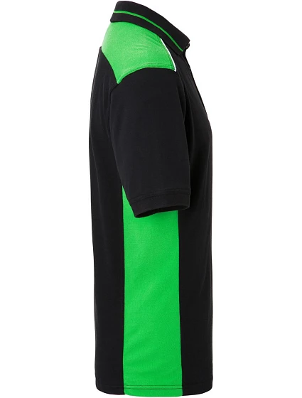 JN Pánské pracovní piqué polo Color 02.0 black/lime green model 22492496 - Daiber JN Pánské pracovní piqué polo Color 02.0 black/lime green model 22492496 - Daiber