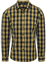 Premier PR 350 Popelínová blúzka s dlhými rukávmi „Mulligan“ 39.0350 camel/navy