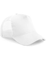 Beechfield B 640 5 panelová Trucker kšiltovka 53.0640 white/white Beechfield B 640 5 panelová Trucker kšiltovka 53.0640 white/white
