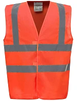 Bezpečnostná vesta Yoko HVW 100 Hi-Vis 79.W100, oranžová, vysoká viditeľnosť Bezpečnostná vesta Yoko HVW 100 Hi-Vis 79.W100, oranžová, vysoká viditeľnosť