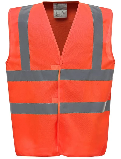 Bezpečnostná vesta Yoko HVW 100 Hi-Vis 79.W100, oranžová, vysoká viditeľnosť Bezpečnostná vesta Yoko HVW 100 Hi-Vis 79.W100, oranžová, vysoká viditeľnosť
