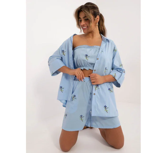 Súprava LK KMPL 509732.38 svetlomodrá