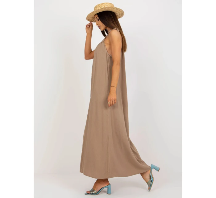 Dámske šaty 203D.38P béžové - FPrice